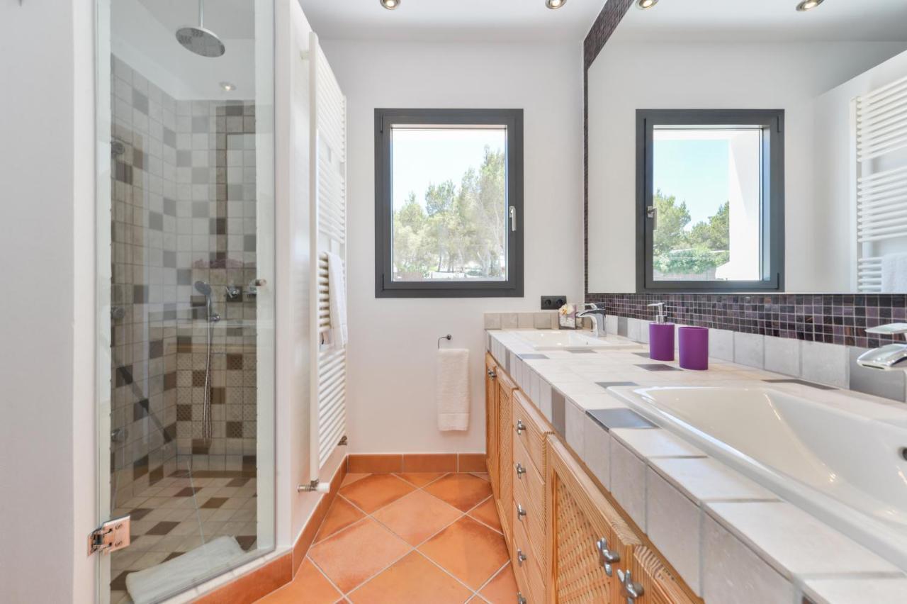 New Villa With Pool 19 Mins From Ibiza Town Cana Clara Santa Eularia des Riu Kültér fotó